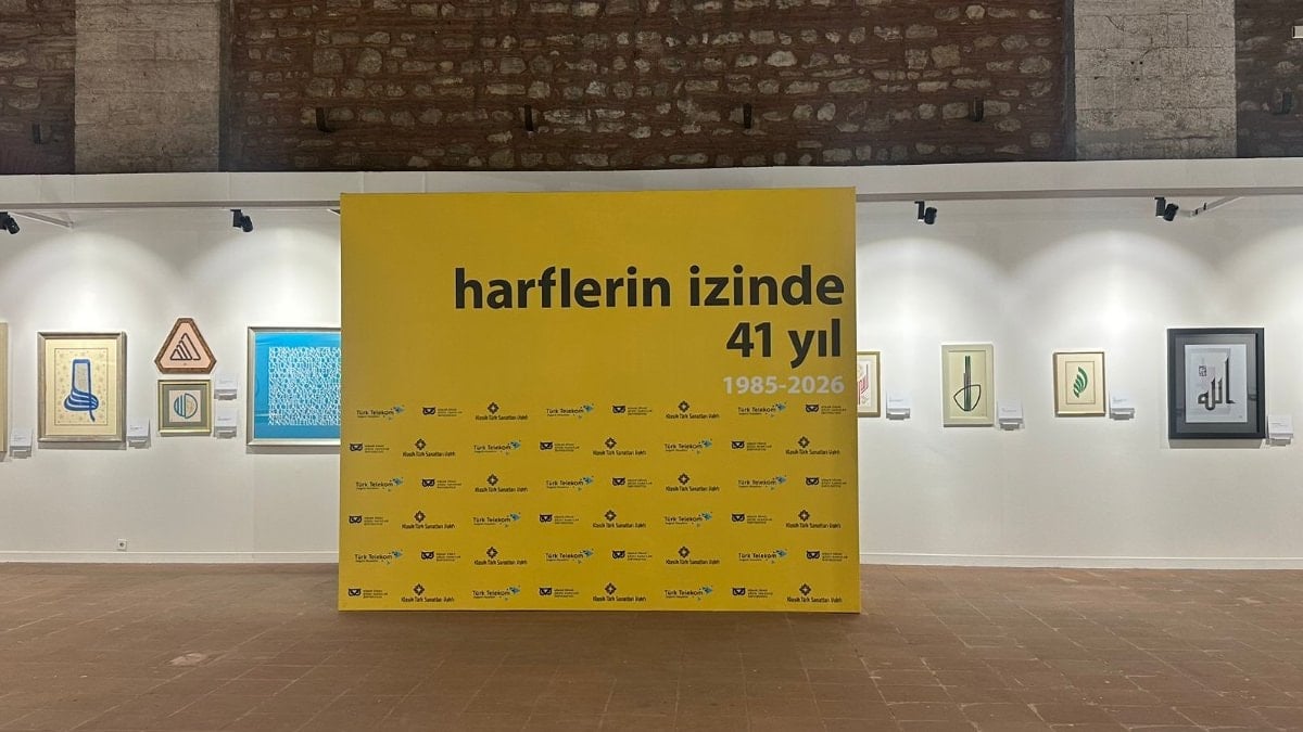 Harflerin izinde 41 yıl: Hattat Ali Toy sergisi, Tophane-i Amire'de sanatseverlerle buluştu