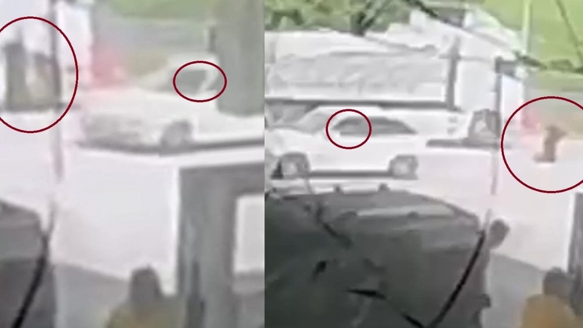 Mersin'de 6 kişiyi öldüren şüphelinin dehşet saçtığı anlar kameralarda