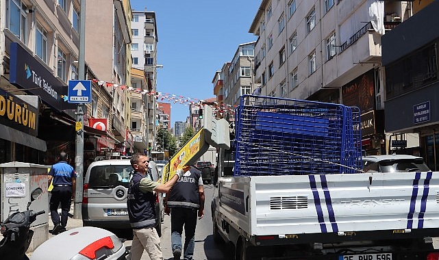 Maltepe'de ortak yaşam alanlarına ve halk sağlığına sıkı takip