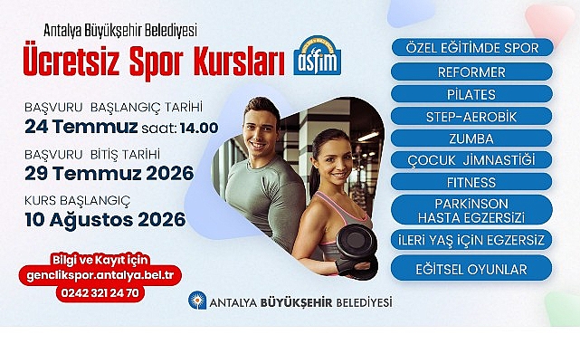 ASFİM'de yeni sezon kayıtları başladı