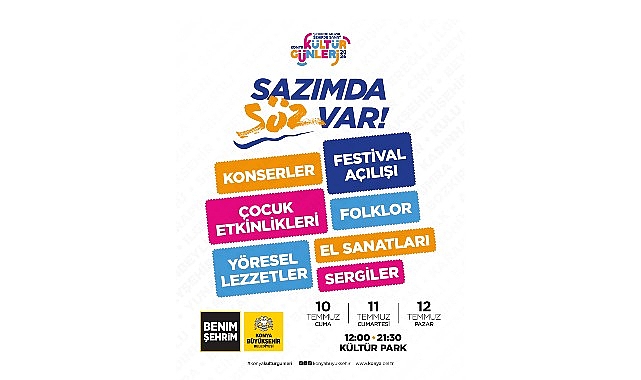 Başkan Altay Tüm Konyalıları 10-12 Temmuz Arası "Konya Kültür Günleri"ne Davet Etti