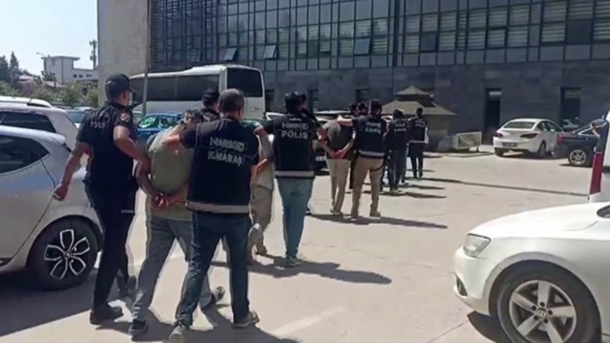 Kahramanmaraş'ta uyuşturucu operasyonu: 25 tutuklama