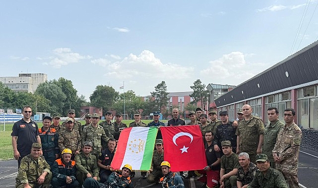Konya Büyükşehir'den Tacikistan'da Yüksek Katlı Yapılara Müdahale Eğitimi