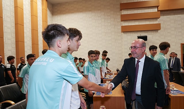 Selçuklu'nun Şampiyon Sporcuları Başkan Pekyatırmacı ile Buluştu
