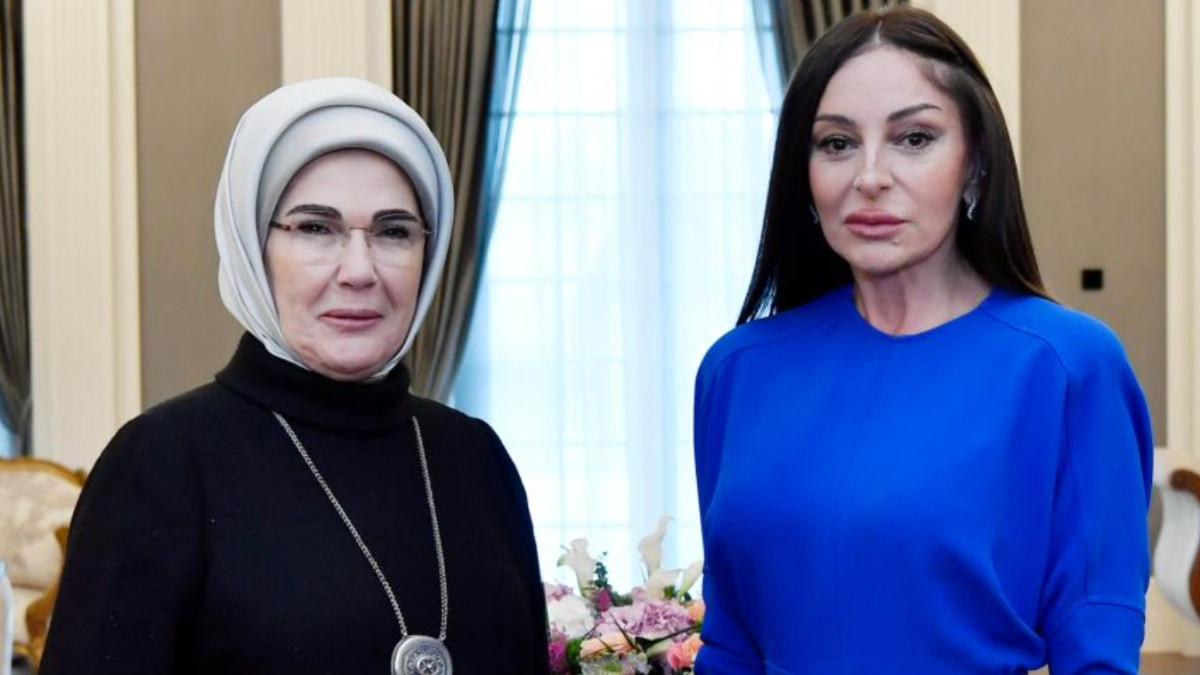 Emine Erdoğan'dan, Mihriban Aliyeva'ya doğum günü tebriği