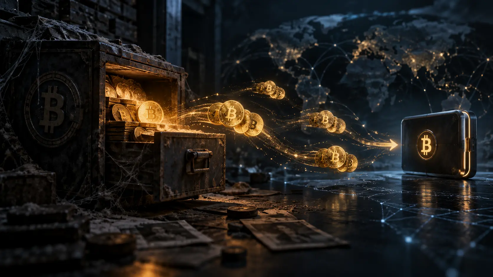 16 yıldır uyuyan Bitcoin’ler hareket etti: 600 BTC taşındı