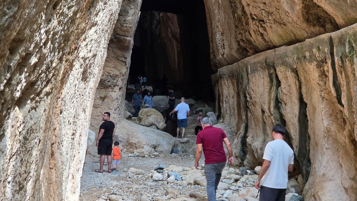 Yüzlerce esir ve köle ile yapılan Titus Tüneli'ne 1 yılda 50 bin ziyaretçi