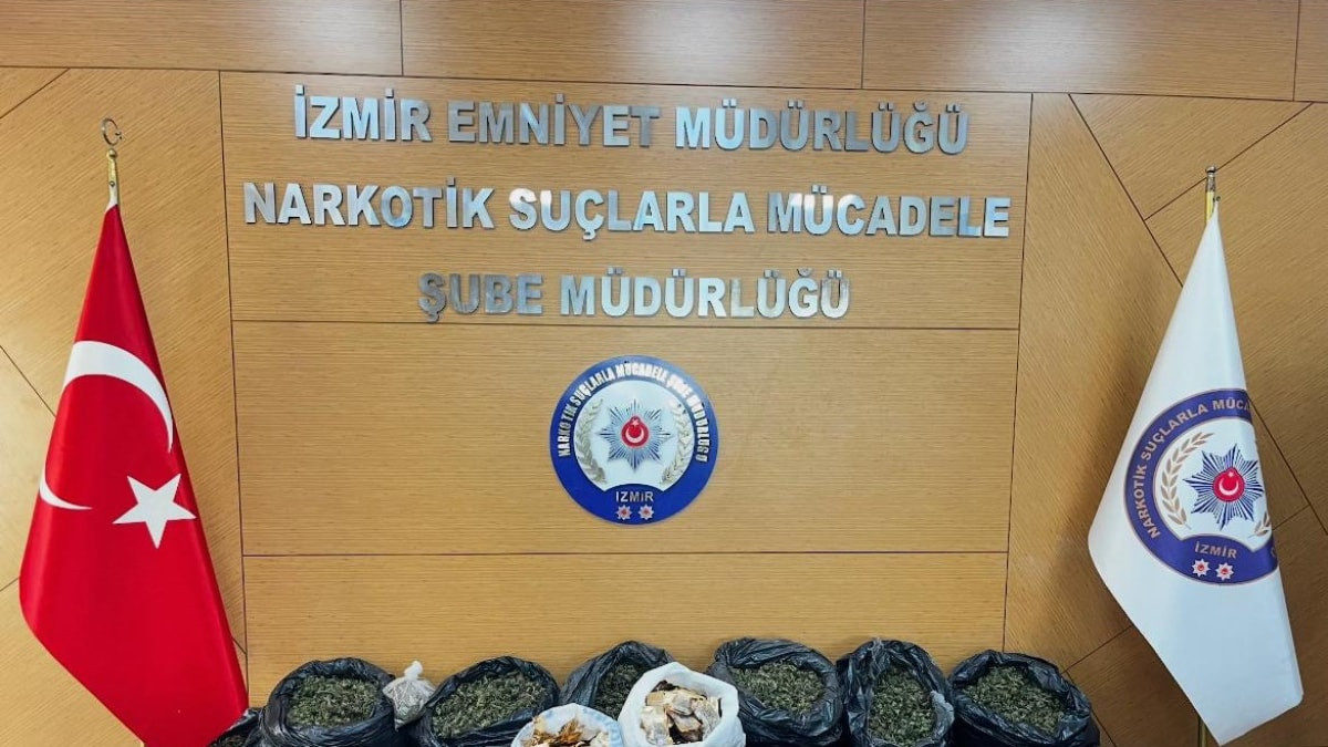 İzmir merkezli 2 ilde uyuşturucu operasyonu